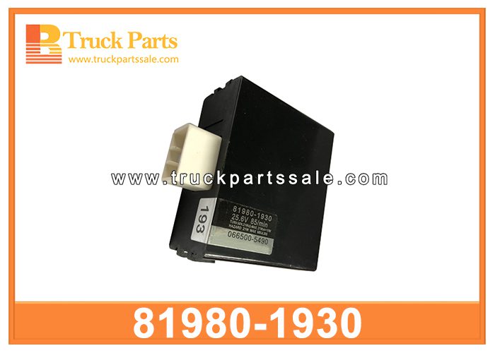 Flasher 6PIN 24V 81980-1930 819801930 for HINO Destellador