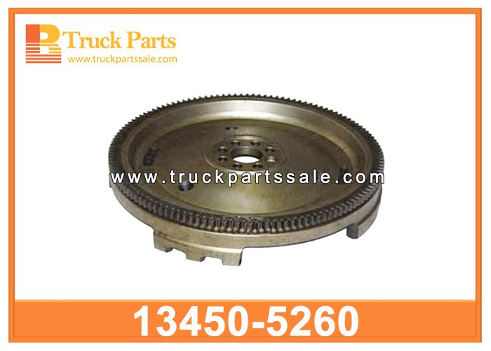 Flywheel 350mmX129T 13450-5260 for HINO JO5E Volante