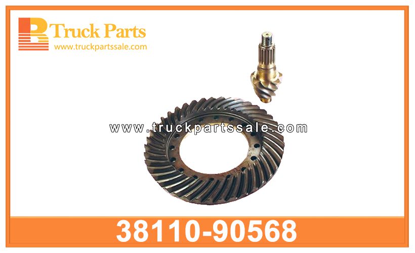 GEAR SET-DIFF 38110-90568 3811090568 for NISSAN UD CK450 Setdiff de engranajes setdiff