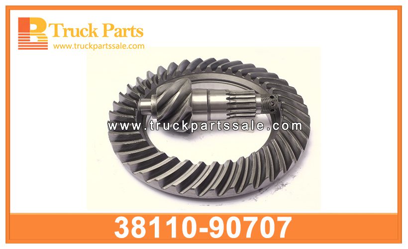 GEAR SET-DIFF 7x39 38110-90707 3811090707 for NISSAN ud cwb450 Setdiff de engranajes setdiff