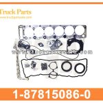 Gasket Set 1-87815086-0 1878150860 1-87815-086-0 for ISUZU FVG Juego de juntas