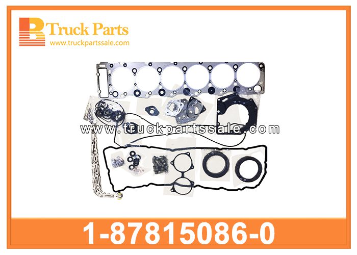 Gasket Set 1-87815086-0 1878150860 1-87815-086-0 for ISUZU FVG Juego de juntas