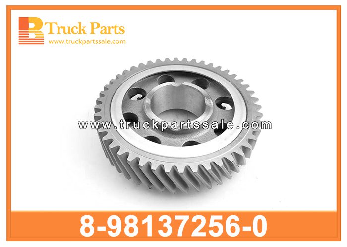 Gear 6TH 45T 46T 8-98137256-0 8981372560 8-98137-256-0 for ISUZU FRR MZW6P 6HKT 6HK1 Engranaje