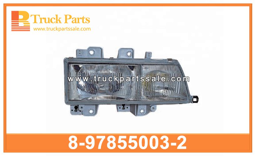 HEAD LAMP 8-97855003-2 8-97855004-2 8978550032 8978550042 8-97855-003-2 8-97855-004-2 for ISUZU NPR NHR L??mpara de cabeza