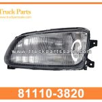 Head Lamp RH 81110-3820 for HINO SS1E L??mpara de cabeza