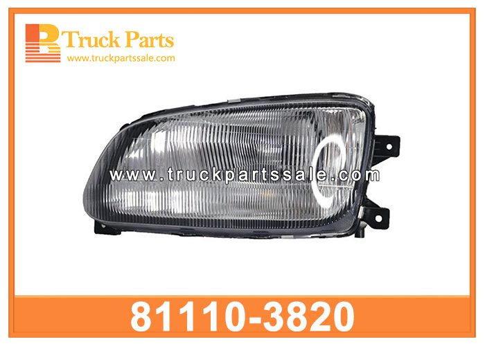 Head Lamp RH 81110-3820 for HINO SS1E L??mpara de cabeza