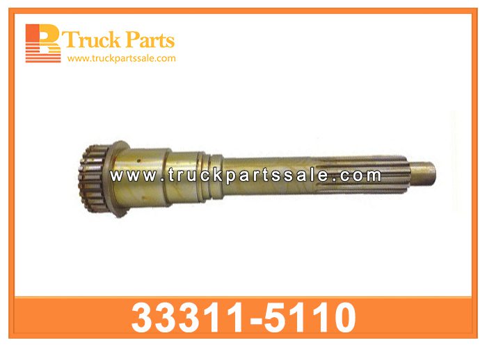 INPUT SHAFT 33311-5110 33311-5151 33311-5160 33311-5250 33311-E0080 33317-E0030 for HINO EJE DE ENTRADA