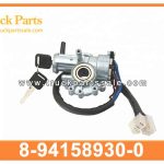 Ignition Switch Assembly 8-94158930-0 8941589300 8-94158-930-0 for ISUZU NPR NKR Ensamblaje del interruptor de encendido