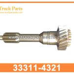 Input Shaft 33311-4321 333114321 for HINO H06CT Eje de entrada