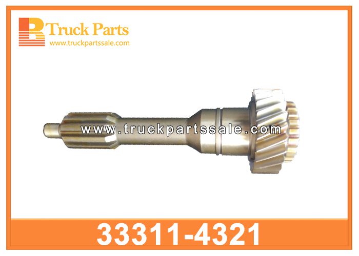 Input Shaft 33311-4321 333114321 for HINO H06CT Eje de entrada