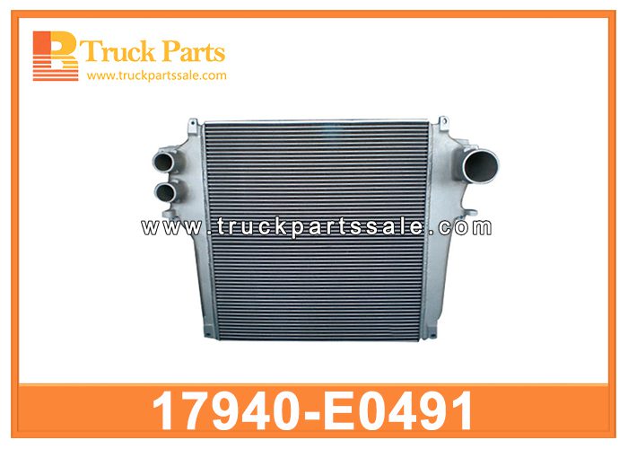 Intercooler 17940-E0491 17940E0491 for HINO E13CT Intercooler