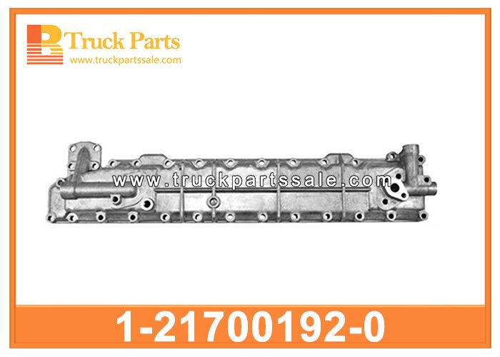 Oil Cooler Cover 1-21700192-0 1217001920 1-21700-192-0 for ISUZU 6BG1 EX200-5 Cubierta de enfriador de aceite