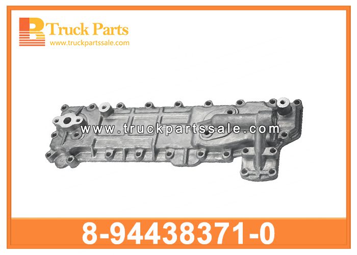 Oil Cooler Cover 8-94438371-0 8944383710 8-94438-371-0 for ISUZU 4BG1 4BD1 4BB1 4BD1T 4BG1T Cubierta de enfriador de aceite
