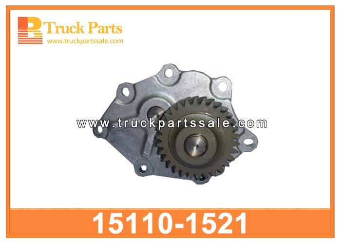 Oil Pump 15110-1521 15110-1512 15110-1522 S1511-02240 for HINO W04D Bomba de aceite