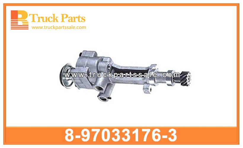 Oil Pump 8-97033176-3 8970331763 8-97033-176-3 for ISUZU 4JB1 Bomba de aceite