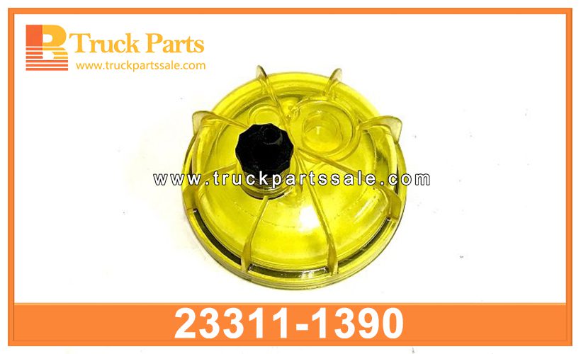 Oil Water Separator Cover 23311-1390 233111390 for HINO Cubierta del separador de agua de aceite