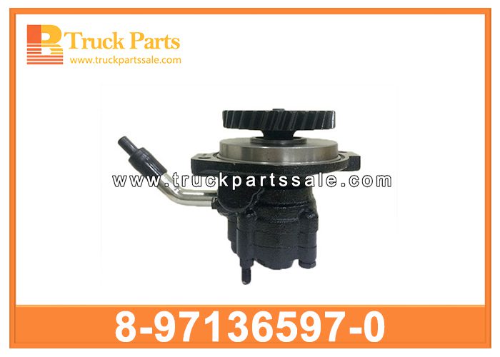 Power Steering Pump 8-97136597-0 8971365970 8-97136-597-0 for ISUZU NPR 4HF1 Bomba de direcci??n asistida