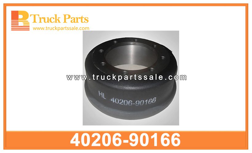 Rear Brake Drum 40206-90166 4020690166 for NISSAN CPA87 CPB87 CPB12 CPB14 CPB88 PK235 Tambor de freno trasero