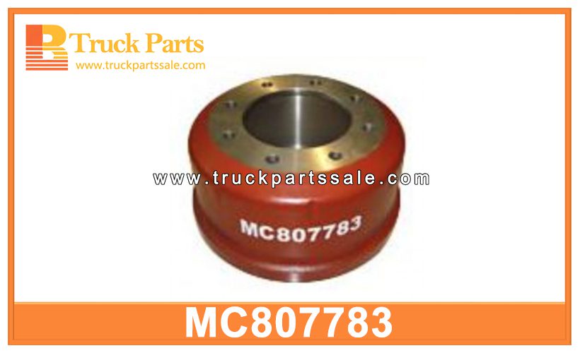 Rear brake drum MC807783 for MITSUBISHI FV413 Tambor de freno trasero