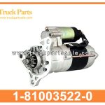 STARTER 1-81003522-0 1810035220 1-81003-522-0 for ISUZU 6WF1 INICIO