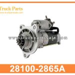 STARTER 28100-2865A 281002865A for HINO P11C INICIO