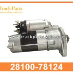 STARTER 28100-78124 3655020039 2810078124 for HINO J08E INICIO