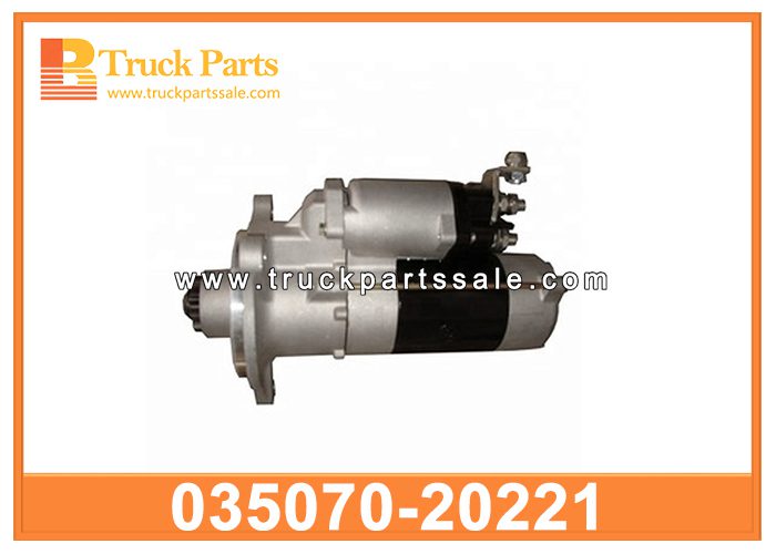 Starter 035070-20221 3507020221 for HINO K13C EK100 Inicio