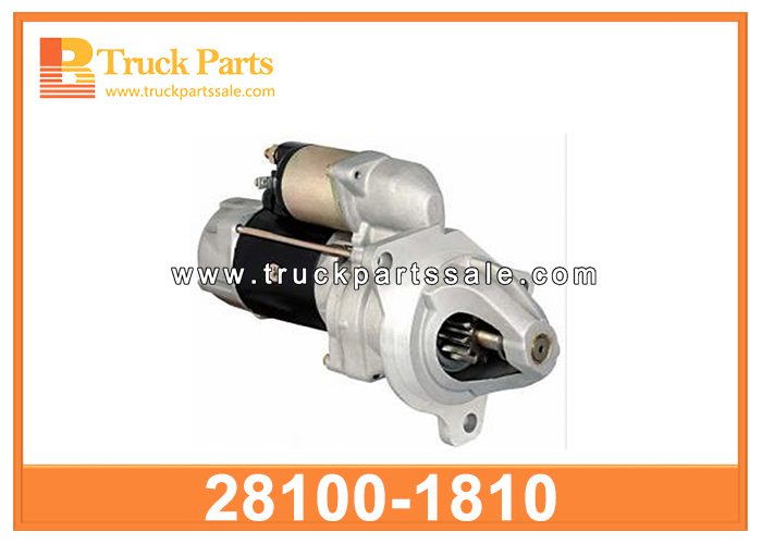Starter Motor 28100-1810 for HINO W06E W04D Motor de arranque