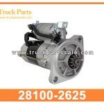 Starter Motor 28100-2625 281002625 for HINO J08C Motor de arranque