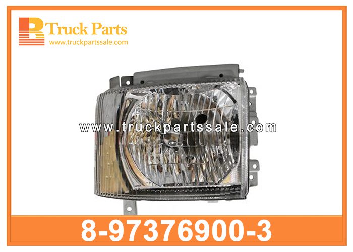 Truck Head Lamp LH 8-97376900-3 8973769003 8-97376-900-3 for ISUZU NPR L??mpara de cabeza