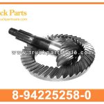 Truck crown wheel pinion Ratio 9x41 8-94225258-0 8942252580 8-94225-258-0 for ISUZU Relaci??n de pi ??n de la rueda de la corona del cami??n