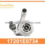 Turbo Charger 17201E0734 for HINO J07E Cargador turbo