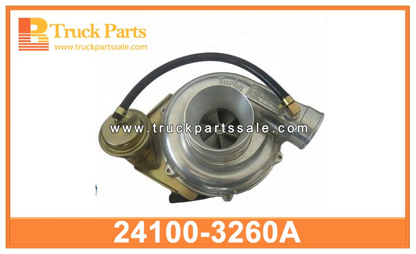 Turbocharger 24100-3260A 241003260A for HINO EX220-6 Turbocompresor