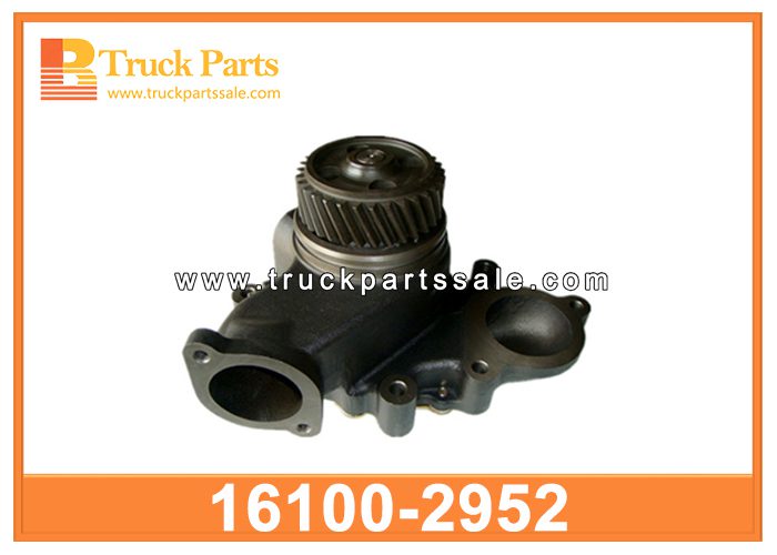 WATER PUMP 16100-2952 16100-2262 16100-2392 16100-2587 for HINO EF750 F17E F17C Bomba de agua