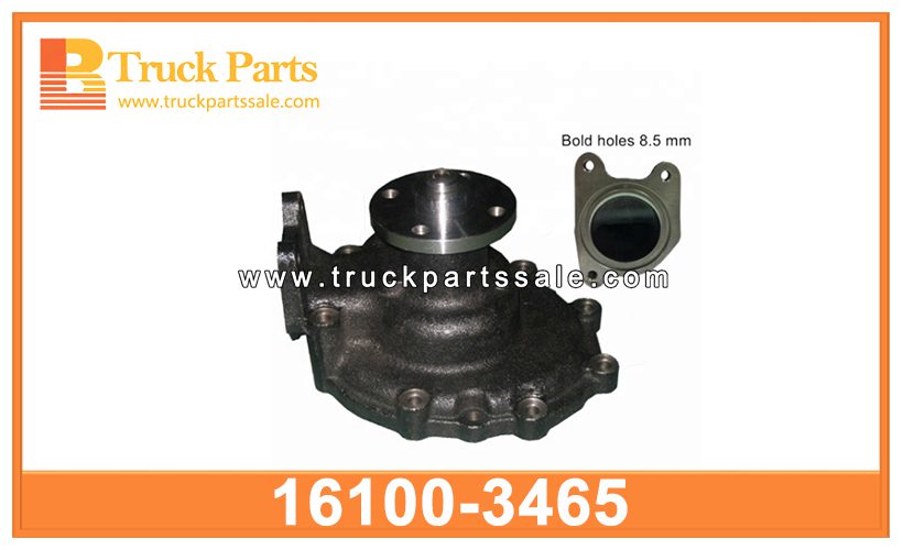 WATER PUMP 16100-3465 161003465 for HINO J07C BOMBA DE AGUA