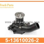 WATER PUMP 5-13610026-2 5136100262 5-13610-026-2 for ISUZU 6BB1 6BD1 6BF1 Bomba de agua