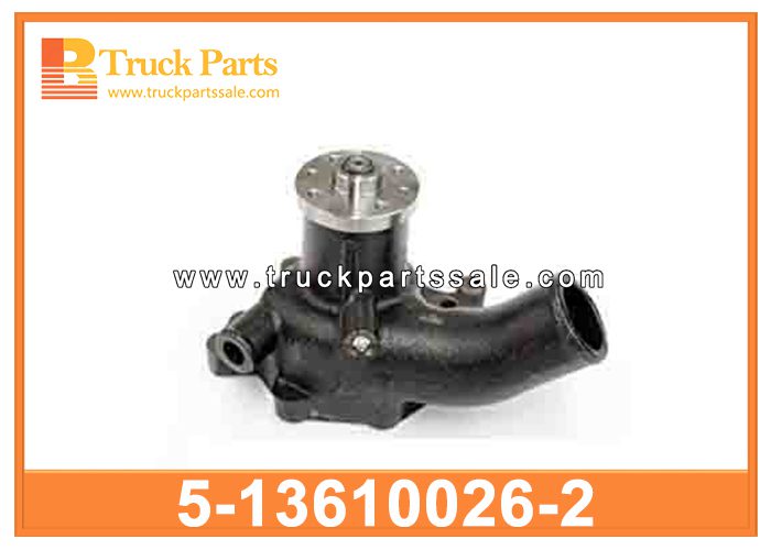 WATER PUMP 5-13610026-2 5136100262 5-13610-026-2 for ISUZU 6BB1 6BD1 6BF1 Bomba de agua