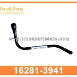 Water Hose 16281-3941 162813941 for HINO SH420 Manguera de agua
