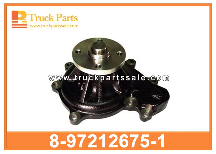 Water Pump 8-97212675-1 8972126751 8-97212-675-1 for ISUZU 4HE1XS 4HE1 Bomba de agua