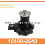 Water Pump Assy 16100-2640 161002640 for HINO HO7D CONSEJO DE BOMBA DE AGUA ASSY