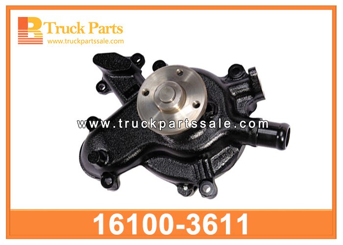 Water Pump Assy 16100-3611 161003611 for HINO P11C CONSEJO DE BOMBA DE AGUA ASSY