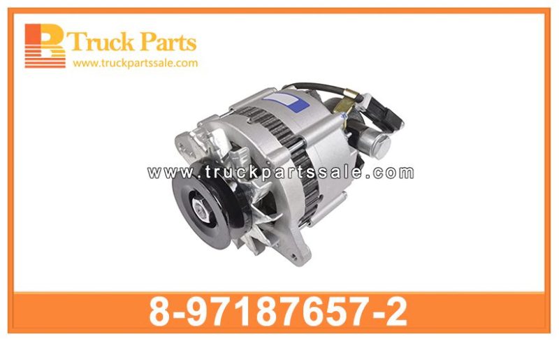 alternator 8-97187657-2 8971876572 8-97187-657-2 for ISUZU 4JB1 alternador