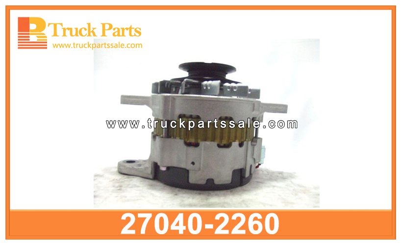 alternator assy 27040-2260 270402260 for HINO FM2P alternador Assy