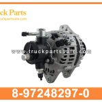 alternator assy 8-97248297-0 8972482970 8-97248-297-0 for ISUZU NPR 4BD1 alternador Assy