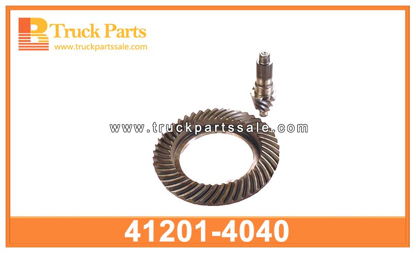 bevel gear 41201-4040 412014040 for HINO 500 engranaje c??nico