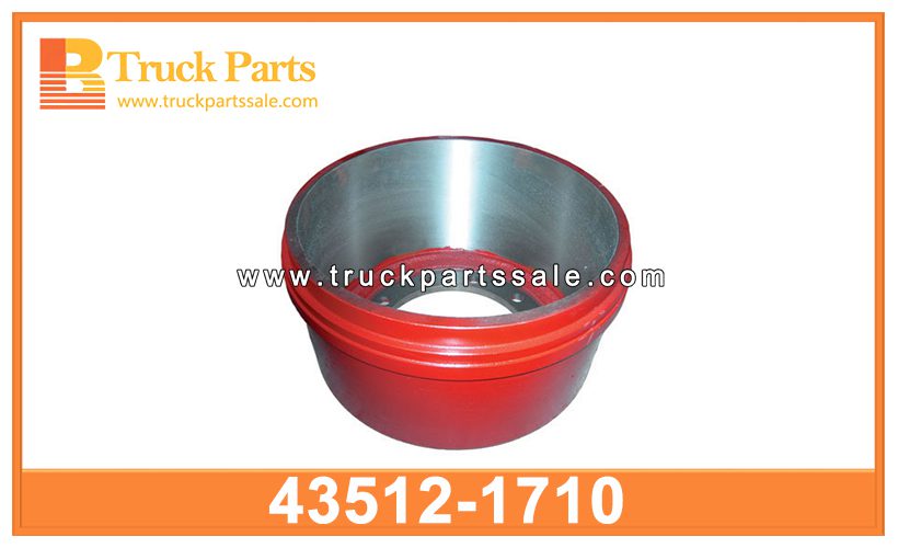 brake drum 43512-1710 435121710 for HINO tambor del freno