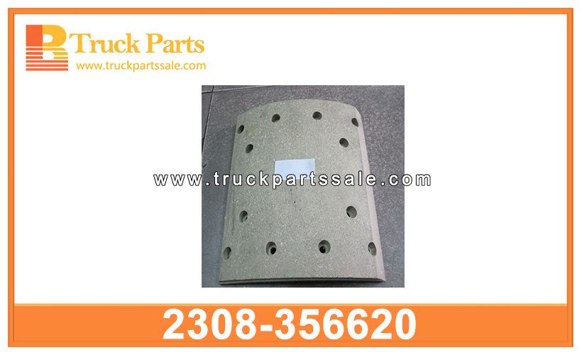 brake lining 2308-356620 2308356620 for HINO romper el forro