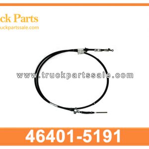 brake parts handbrake cable 46401-5191 464015191 for HINO cable de estrago de piezas de freno كابل فرملة أجزاء الفرامل