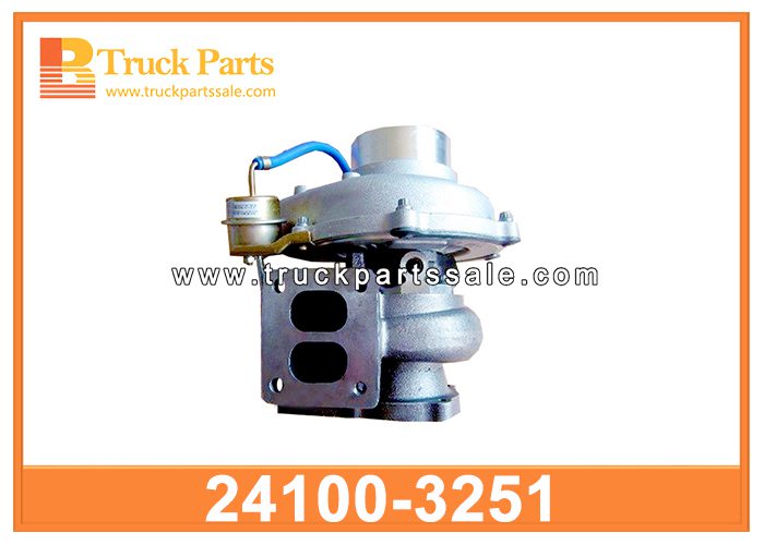 charger turbo engine parts 24100-3251 24100-4510 for HINO JO8C Piezas de motor de cargador turbo