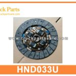 clutch disc HND033U for HINO W04CT disco de embrague
